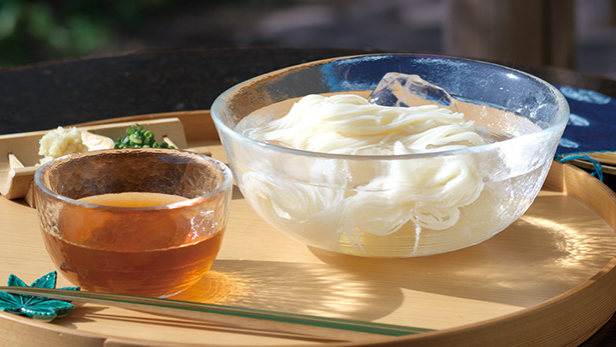 7月 七夕のおふるまい「素麺」