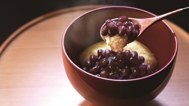 茶舎 ≪冬季限定≫きび餅ぜんざいはじめます