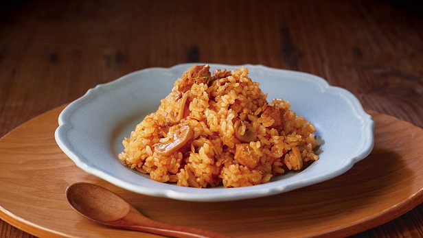 12月 クリスマスのおふるまい「チキンライス」