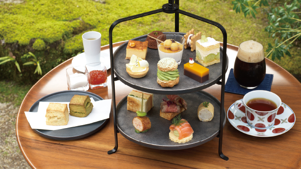 【要ご予約】茶舎≪季節限定≫初夏のアフタヌーンティーのご案内